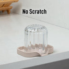 Zulay Kitchen Small Silicone Sponge Holder – Space-Saving Sink Organizer Tray - Image 7