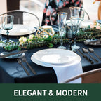 EWFEN 24-Piece Black Silverware Set - Image 6