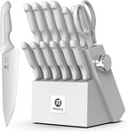 imarku 14-Piece Kitchen Knife Set, Ultra-Sharp Steak Knives Set of 6, Ergonomic by imarku