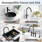 PoYang 17.7 inch Faucet Mat for Kitchen Sink Splash Guard, 7° Slope Silicone - Image 4