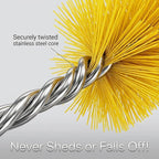 67" Flexible Drain Brush Set, Double Ended Long Hose Pipe Cleaner - Image 7