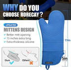 Rorecay 6pcs Oven Mitts and Pot Holders Sets - Image 2