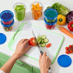 BiuLeon 12 Pack-24oz Freezer Storage Containers, Plastic Food Storage Containers - Image 8
