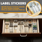 SpaceAid Bamboo Drawer Dividers - Image 3