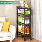 Vivihomety Utility Slim Storage Cart - Image 6