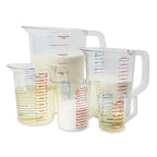 Rubbermaid Commercial Products Bouncer Clear Measuring Cup, 16-Cup/4-Quart - Image 2