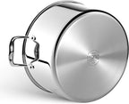 LEGEND COOKWARE 5-Ply Stainless Steel 10-Quart Stock Pot - Image 8