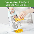 Tovolo Box Grater 4 Sided Large Stainless Steel Cheese Grater - Image 2