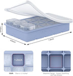Silicone Ice Cube Tray 3 Pack, HANCELANT Ice Cube Mold, Ice Trays - Image 5