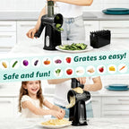 Rotary Cheese Grater Hand Crank - Image 4