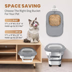 15-23 Lbs Airtight Dog Food Storage Container, Collapsible Dog Food Container - Image 5