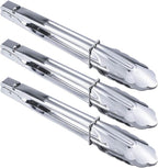 HINMAY Stainless Steel Serving Tongs Metal Cooking Tongs by HINMAY