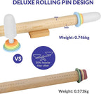 Geesta Adjustable Wood Rolling Pin - Image 5