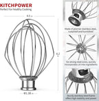 KITCHPOWER K45WW Wire Whip Attachment - Image 4