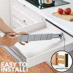 SpaceAid Bamboo Drawer Dividers - Image 6