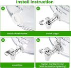 2 Pack1 Gallon Glass Drink Dispensers - Image 4