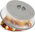 Collapsible Microwave Food Cover, Splatter Guard, Vented Microwave Lid by RUNZI