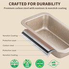 Terlulu 10-Piece Baking Pans Set, Bakeware Sets Nonstick, Baking Set - Image 6