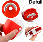 2 Pack Pastry Cutting Wheel, Pastry Wheel Decorator Pie Crust Pastry Wheel and - Image 3