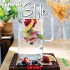 Simax Glass Pitcher, 64 Ounce Borosilicate Glass, Made in Europe Hot and Cold - Image 7