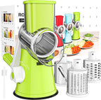 Cambom Rotary Cheese Grater Hand Crank Cheese Shredder by Cambom
