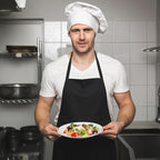 12 Pack Bib Apron, Unisex Restaurant Kitchen Aprons - Image 6