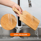 AWIZOM 6 Pcs Thicken Bamboo Cutting Board Bulk 11x5 Inch Personalized Wood - Image 5