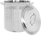 CONCORD Stainless Steel Stock Pot w/Steamer Basket. Cookware great - Image 4