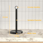 Paper Towel Holder Countertop, Stainless Steel, Weighted Base - Image 8