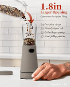 Electric Salt and Pepper Grinder Set - Image 5