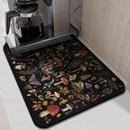 Kitchen Countertop Dish Drying Mat, Super Absorbent Coffee Bar Mat - Image 8