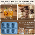 Mini Highland Cow Ice Cube Mold - Image 9
