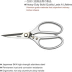 TONMA Japanese Kitchen Scissors All Purpose Heavy Duty Kitchen Shears - Image 2