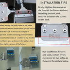 CWOVRS Knife Sharpening System, RX-008 Professional Knife Sharpener, 360° Flip - Image 9