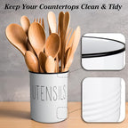 Bivvclaz Kitchen Utensil Holder, 6.7" Utensil Holder - Image 4