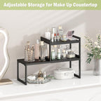 DOLALIKE Expandable kitchen Countertop Organizer, Stackable Cabinet Shelf - Image 7
