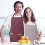 VALOME 2 Pack Kitchen Aprons, Apron - Image 7