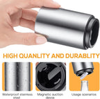 6 Pack Premium Beer Bottle Opener, Automatic Bottle Openers, Stainless Steel - Image 4