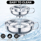 3 Piece Stainless Steel Canning Funnel Set - Image 4