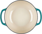 Lodge 4.5 Quart Enameled Cast Iron Dutch Oven - Image 3
