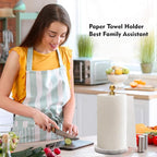 Gold Paper Towel Holder Countertop, - Image 8