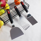 KLAQQED Spatula Set Stainless Steel Kitchen Metal Spatula - Image 5