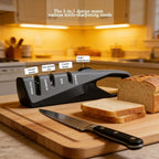 Kitchen Knife Sharpener, 5 Adjustable Sharpening Angles - Image 3