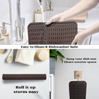 ZLR Silicone Dish Drying Mat & Heat Resistant Trivet - Image 4