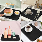GeeRic Microfiber Dish Drying Mat, Super Absorbent Kitchen Dish Drying Pad - Image 5