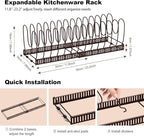 Housolution Pot and Pan Organizer Rack - Image 5