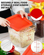 12 Quarts Sous Vide Container: 8 PCS Commercial Food Storage Containers - Image 7