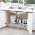SIKADEER Under Sink Mat Waterproof 34" x 22", Silicone Mat Kitchen Drawer Shelf - Image 6