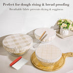 Tirphy Reusable Bowl Covers for Bread Proofing - Image 3