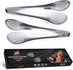 MSY BIGSUNNY 11Inch Kitchen Cooking Food Tongs Stainless Steel Buffet Tongs - Image 5